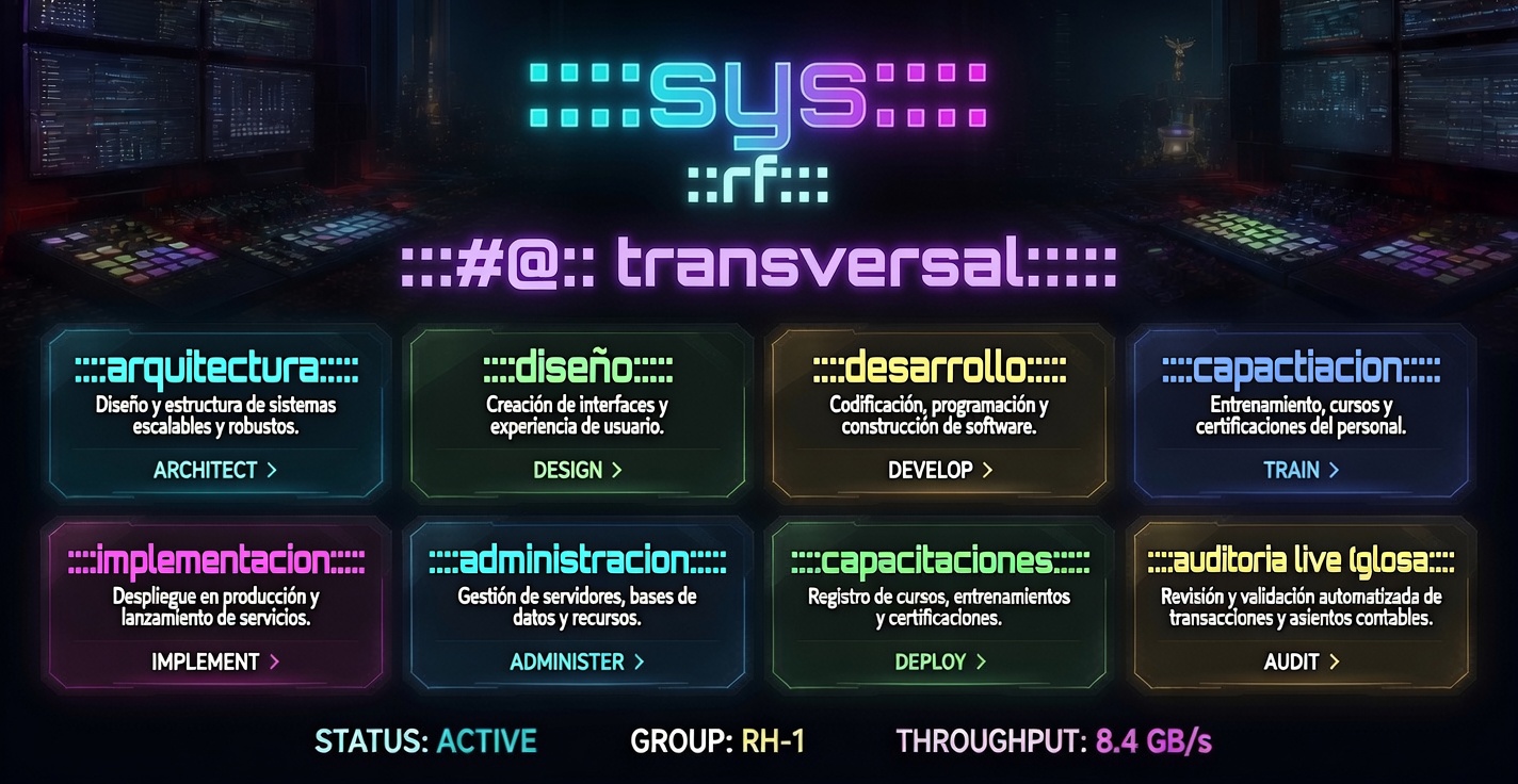 Bastion SYS transversal: arquitectura, diseño, desarrollo, capacitación, implementación, administración, auditoría viva